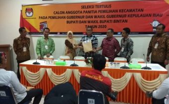 Bawaslu Provinsi Kepulauan Riau Awasi Tes Tertulis Calon Anggota PPK