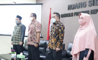 Samakan Persepsi Menghadapi Pemilu 2024, Bawaslu Kepri Selenggarakan Rakernis Penyelesaian Sengketa