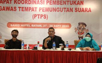 Bawaslu Kepri Gelar Rapat Koordinasi Pembentukan PTPS