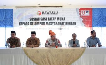 SOSIALISASI TATAP MUKA KEPADA KELOMPOK MASYARAKAT RENTAN