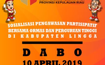 Bawaslu Provinsi Kepri akan menggelar Sosialisasi Pengawasan Partisipatif di Kabupaten Lingga