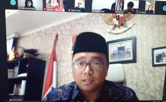 Situasi Darurat COVID-19, Sekjen Bawaslu RI Lakukan Koordinasi Melalui Telekonferensi