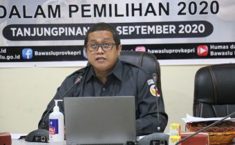 Bawaslu Kepri Bedah Syarat Calon Kepala Daerah Bagi ASN Dan Mantan Terpidana Dalam Pemilihan 2020