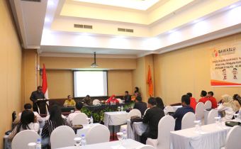 Bawaslu Kepulauan Riau Gelar Sosialisasi Peraturan Bawaslu Nomor 1 & 2 Tahun 2019