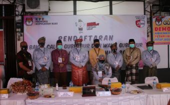 Bawaslu Hadir Dalam Pengawasan Tahapan Pendaftaran Calon Gubernur & Wakil Gubernur Kepri