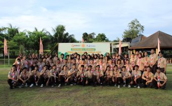 Kegiatan Perkemahan Serta Pelantikan Anggota & Dewan SAKA Adhyasta Pemilu Kab Bintan Tahun 2022