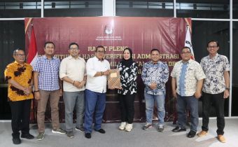 Pengawasan Verifikasi Administrasi Dukungan Minimal Pemilih Bakal Calon Anggota DPD RI Kepri