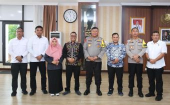 Kepolisian Daerah Kepri Menerima Kunjungan Bawaslu Kepri Untuk Audiensi