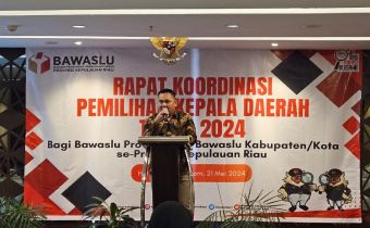 Bawaslu Kepri Laksanakan Rapat Koordinasi Pilkada Tahun 2024