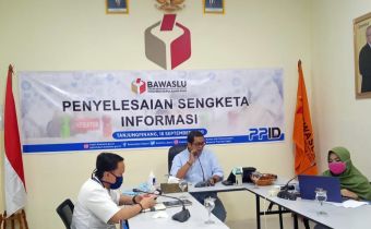 Bawaslu Kepri Gelar Kegiatan Penyelesaian Sengketa Informasi