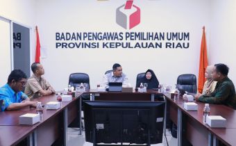 Bawaslu Kepri Berkolaborasi dengan BSSN, untuk Antisipasi Kerawanan Pemilu di Bidang Siber 
