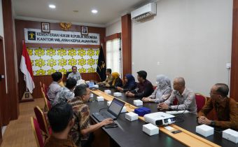Audiensi Bersama Kanwil Kemenkum