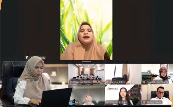 Koordinator Divisi Pencegahan, Partisipasi Masyarakat, dan Hubungan Masyarakat (P2H) Bawaslu Provinsi Kepulauan Riau, Maryamah dalam rangka Evaluasi Pelaksanaan Pengawasan Pemutakhiran Data Pemilih Berkelanjutan (PDPB) Semester I sekaligus Konsolidasi Data Kedivisian Semester I Tahun 2026.
