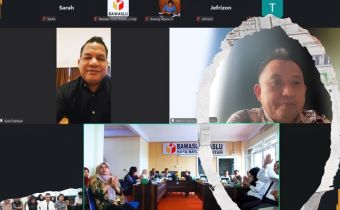 Anggota Bawaslu Kepri, Said Abdullah Dahlawi, sebagai narasumber pada Rapat Pembinaan SDM Pengawas dan Kesekretariatan yang diselenggarakan Bawaslu Kota Batam di Ruang Rapat Kantor Bawaslu Kota Batam, Kamis (30/7/2026).