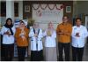 Foto bersama Kwartir Daerah (Kwarda) Gerakan Pramuka Kepulauan Riau saat melakukan verifikasi data dan kelengkapan administrasi di sejumlah satuan kerja Bawaslu di Provinsi Kepulauan Riau.